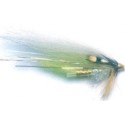 Moscas Guideline Salar Tube Flies G-17 Yellow White Wing