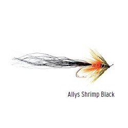 Moscas Castor F para Salmón F118 Allys Shrimp Black