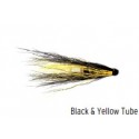 Moscas Castor F para Salmón F125 -  Black & Yellow Tube