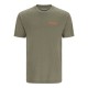 Camiseta Simms Bass Outline Military